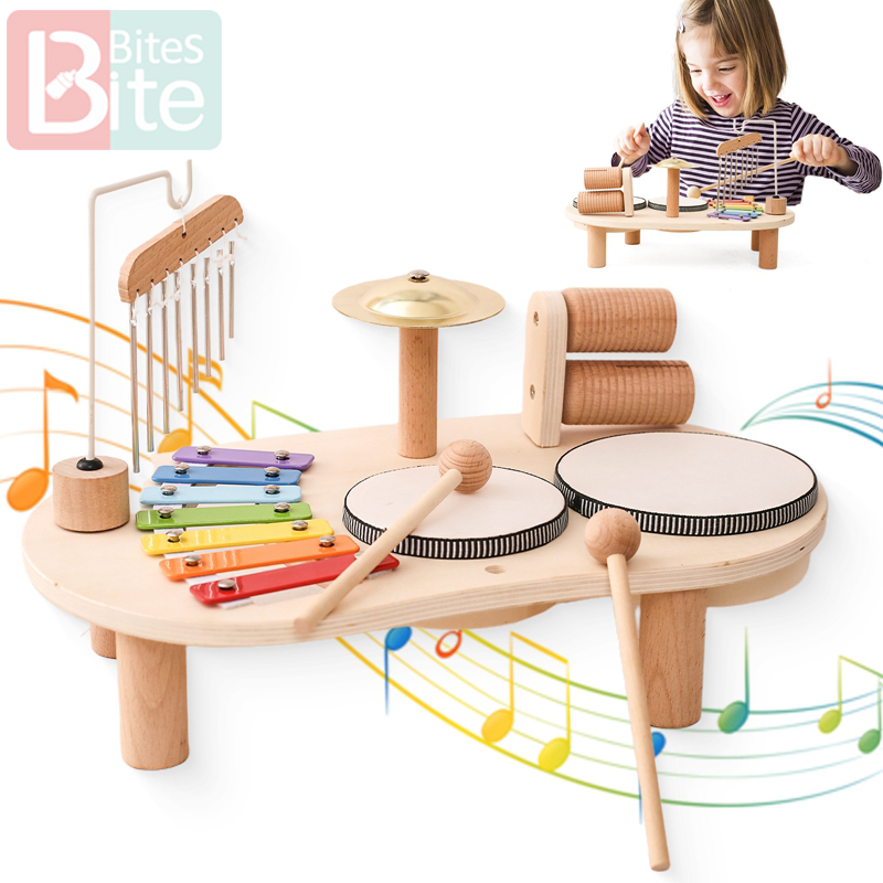 Musical Instrument Harmonium - Jouets éducatifs pour bébés, cloches éoliennes
