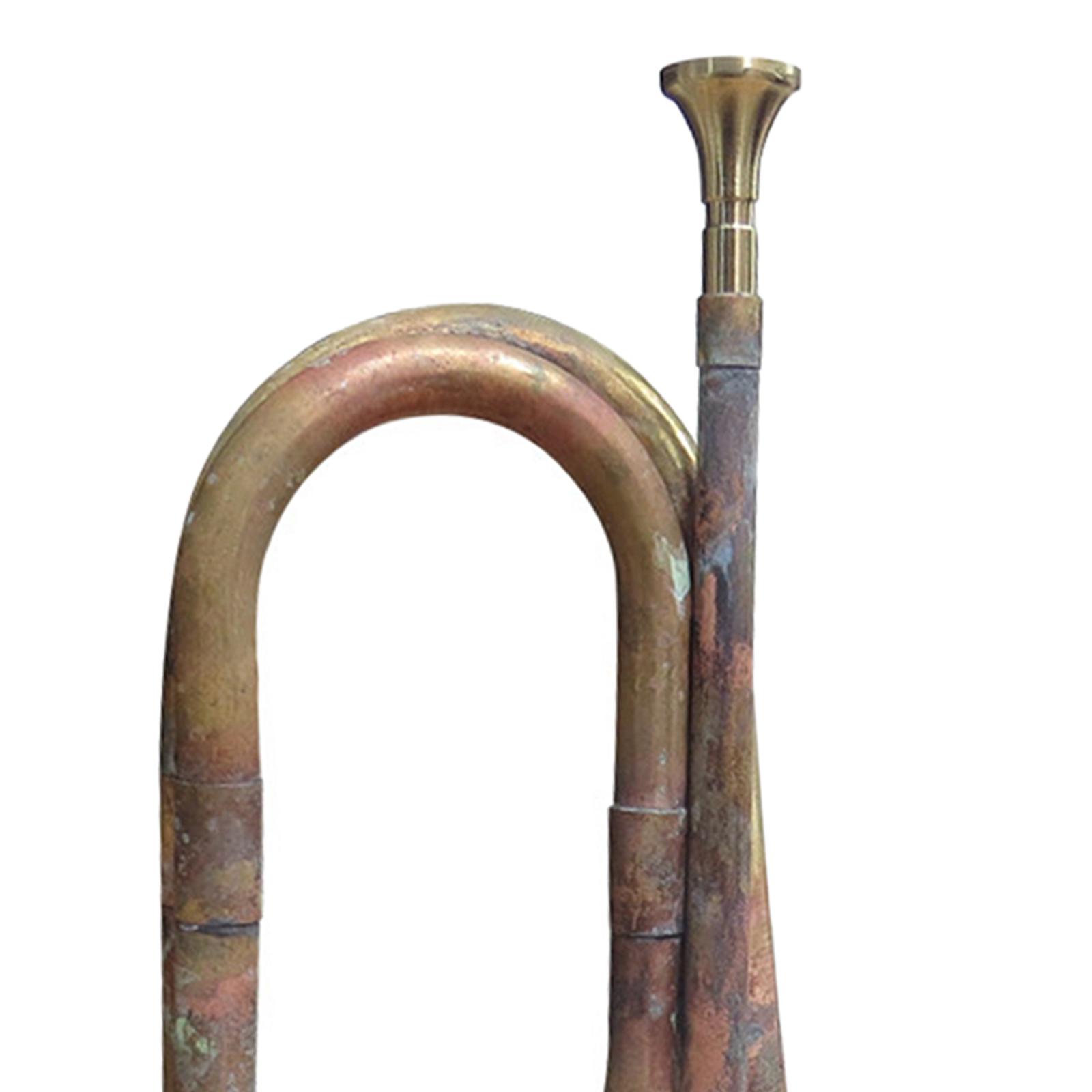 Musical Instrument Bugle - Corne de fanfarre avec embouchure 12,60