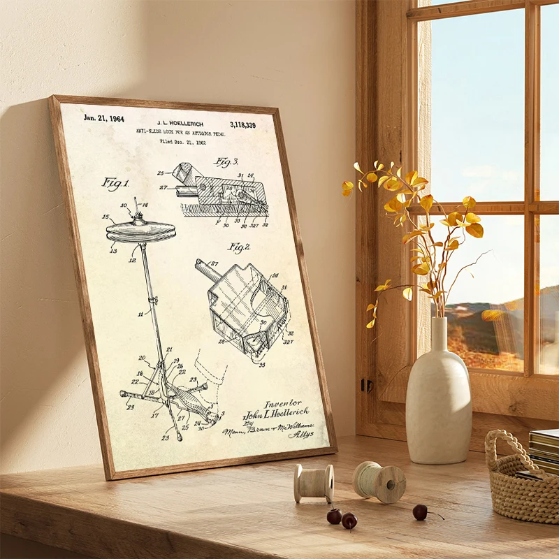 Affiche murale de guitare acou - Picture Of Musical Instrument avis et prix