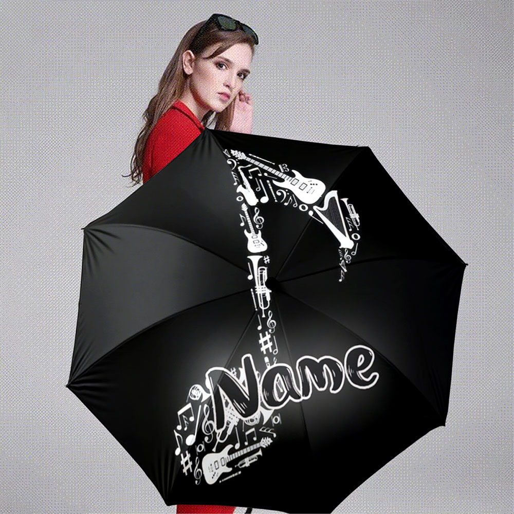 Parapluie personnalisé avec no - Musical Instrument And Names avis et prix